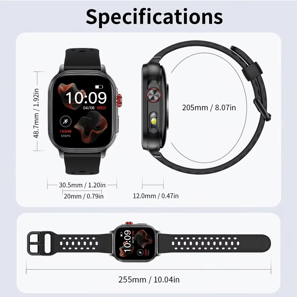 2026 Smart Watch 2.01'' Fitnes - đánh giá và giá Outdoor Sport Smart Watch