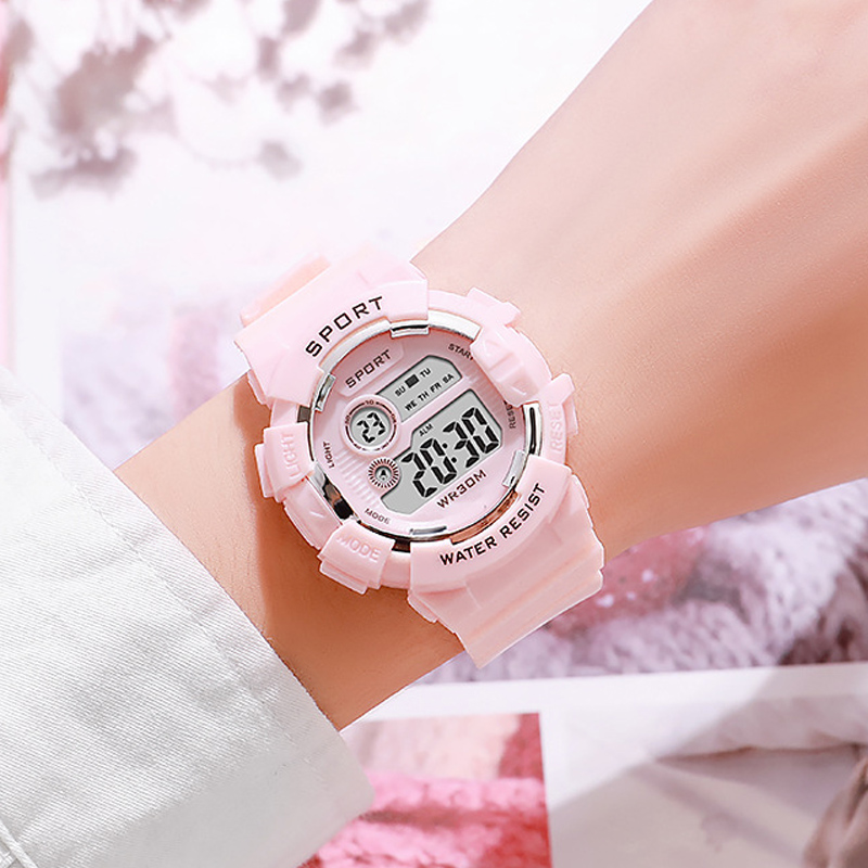Fashion Kids Watches Luminous  - đánh giá và giá Outdoor Sport Smart Watch