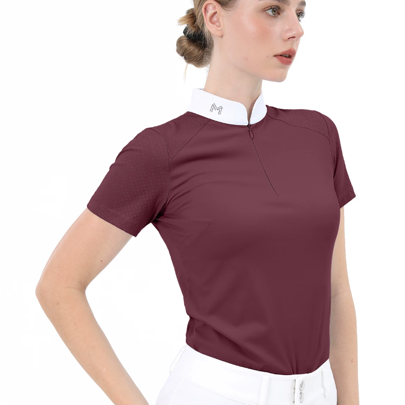 Female Professional Short Slee - đánh giá và giá Polo Shirt Equestrian