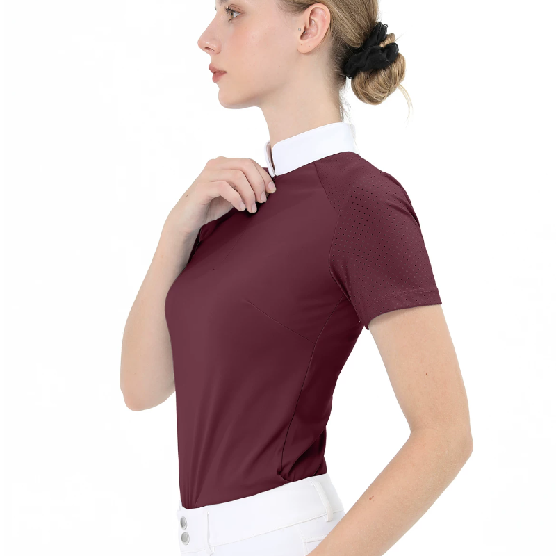 Female Professional Short Slee - đánh giá và giá Polo Shirt Equestrian