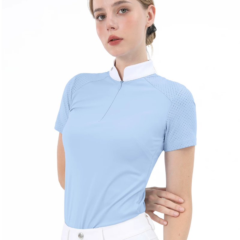 Female Professional Short Slee - đánh giá và giá Polo Shirt Equestrian