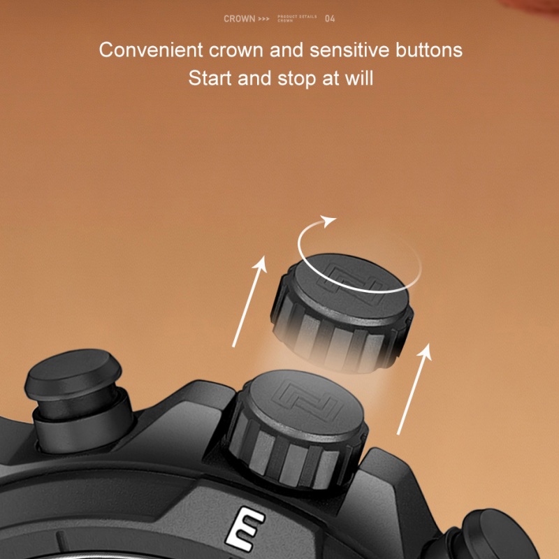 NAVIFORCE Male Stylish Chronog - đánh giá và giá Outdoor Sport Smart Watch