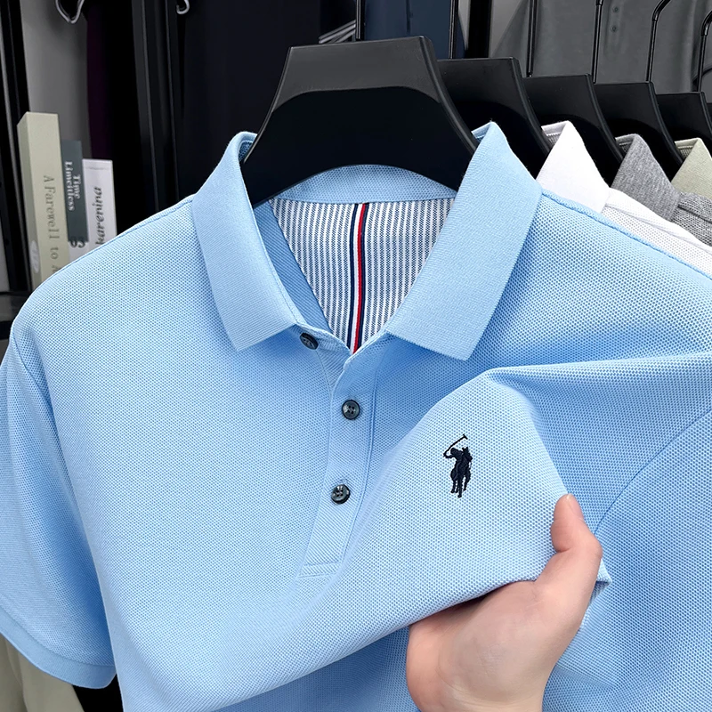 Men's 100% Cotton Short Sleeve - đánh giá và giá Polo Shirt Equestrian