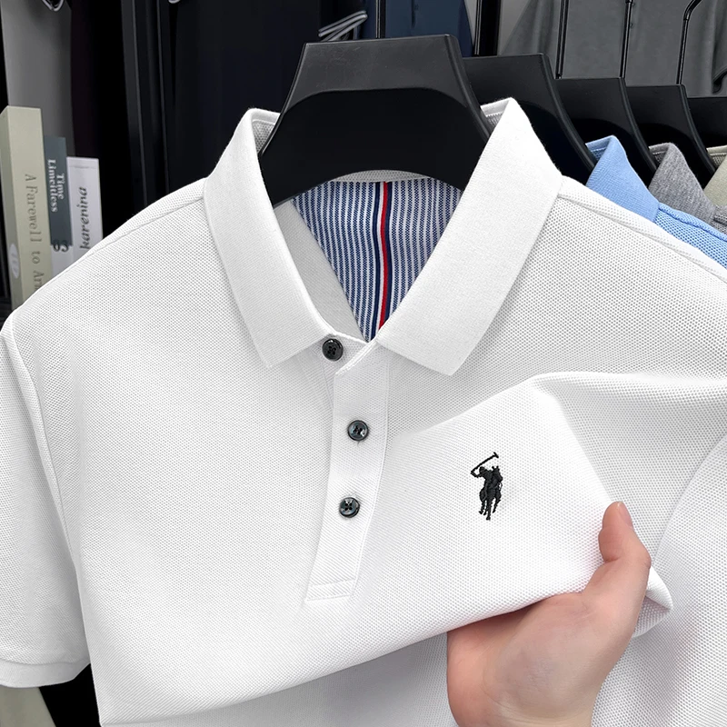Men's 100% Cotton Short Sleeve - đánh giá và giá Polo Shirt Equestrian