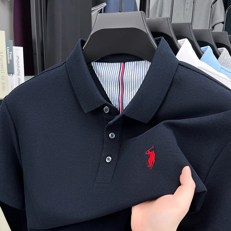 Men's 100% Cotton Short Sleeve - đánh giá và giá Polo Shirt Equestrian