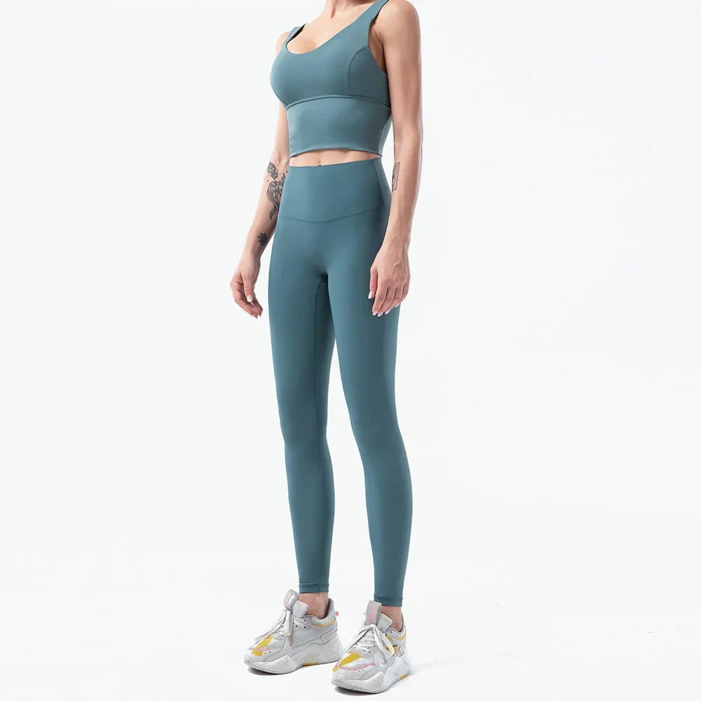 Naked-Feel Yoga Set Yoga Leggi - đánh giá và giá Outdoor Sport Leggings