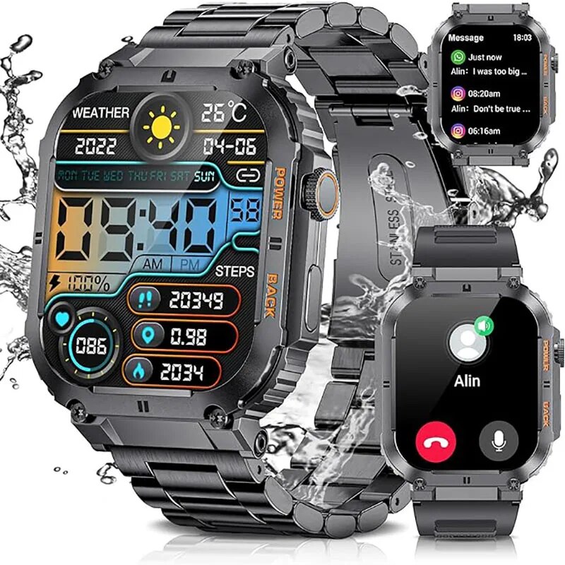 LIGE Outdoor Sports Fitness Sm - đánh giá và giá Outdoor Sport Smart Watch