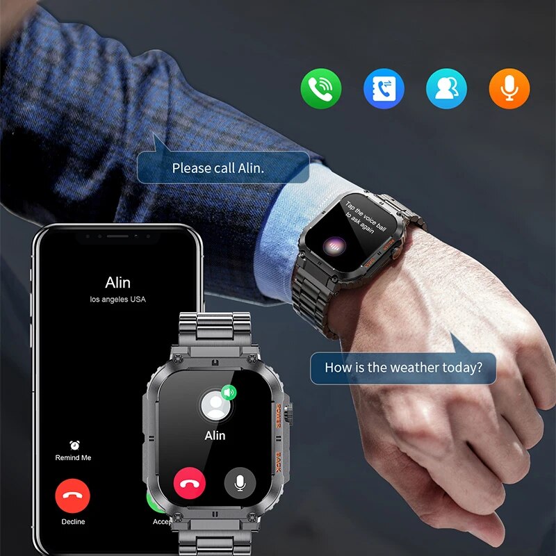 LIGE Outdoor Sports Fitness Sm - đánh giá và giá Outdoor Sport Smart Watch