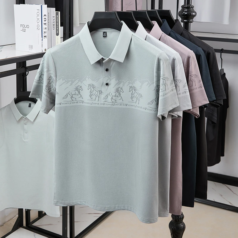 Male half chest equestrian pri - đánh giá và giá Polo Shirt Equestrian