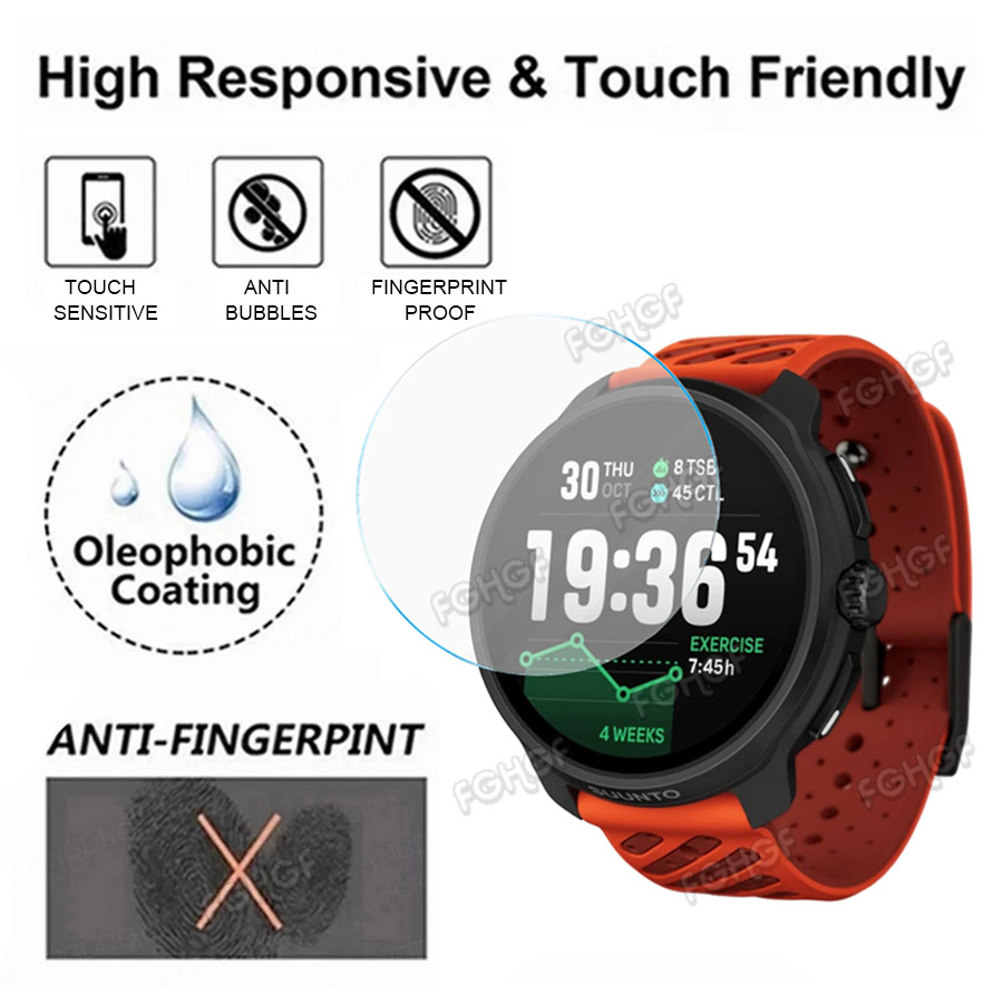Tempered Glass Protective Film - đánh giá và giá Outdoor Sport Smart Watch
