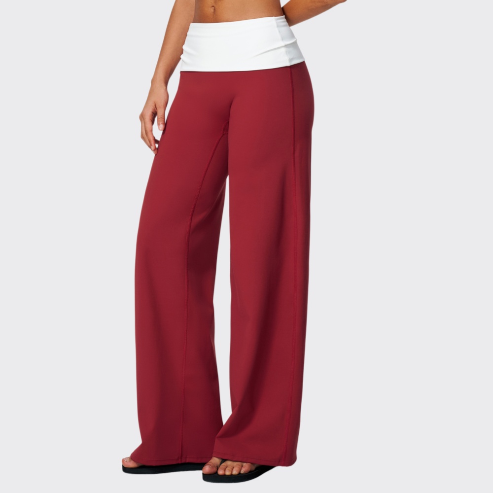 Women Yoga Wide Leg Pants Bell - đánh giá và giá Outdoor Sport Leggings