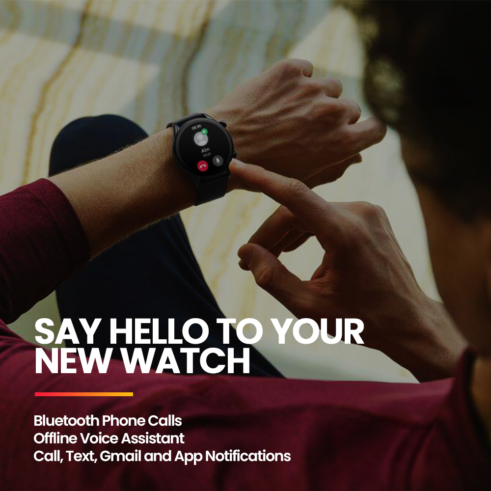 New Zeblaze Btalk 3 Plus Voice - đánh giá và giá Outdoor Sport Smart Watch