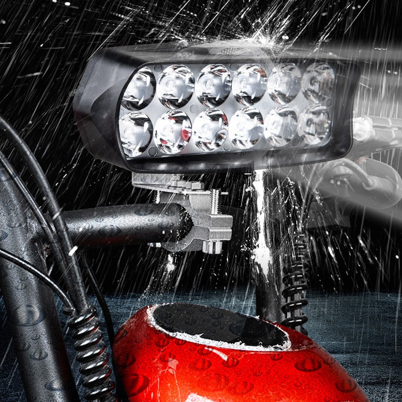Motorcycle Headlight 12v Spot  - đánh giá và giá Head Racket Boom
